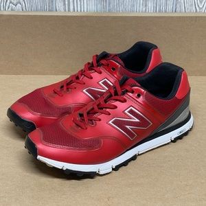 New Balance 574 Golf Shoes Red Size 11